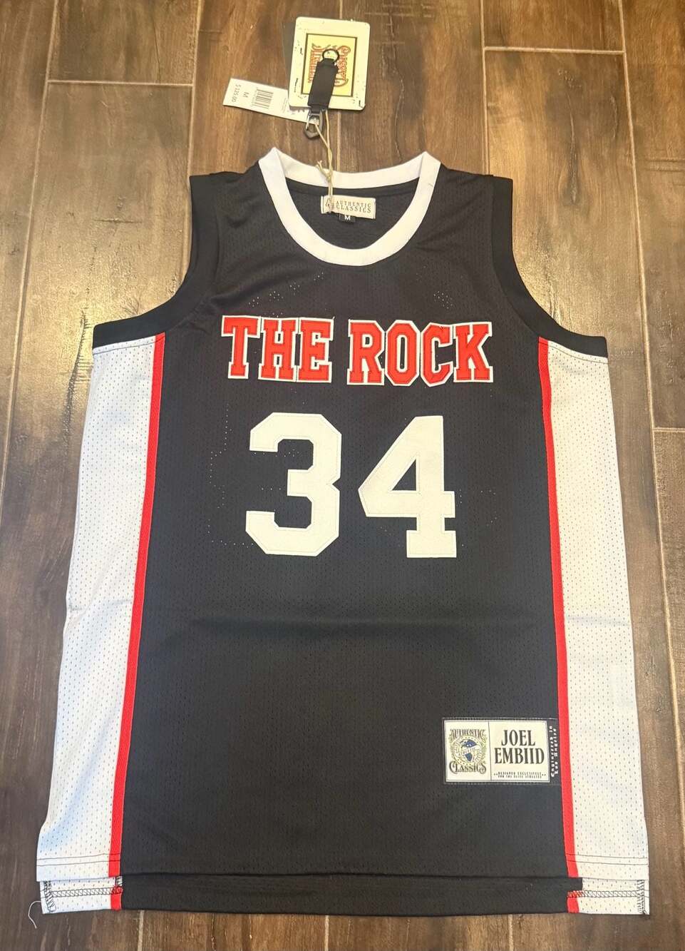 Headgear Classics Joel Embiid The Rock High School Jersey